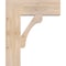 Ekena Millwork Legacy Block Smooth Bracket, Douglas Fir, 5 1/2"W x 20"D x 24"H BKT06X20X24LEC05SDF - alternate 3